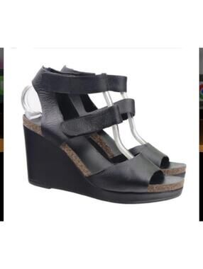 Via Spiga strappy around the ankle wedge sandals